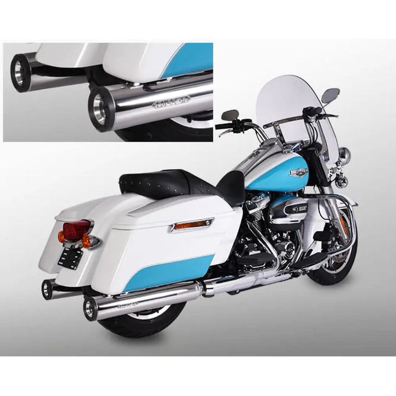 Miller Arlington Euro 4 Marmitte Slip-On per Harley