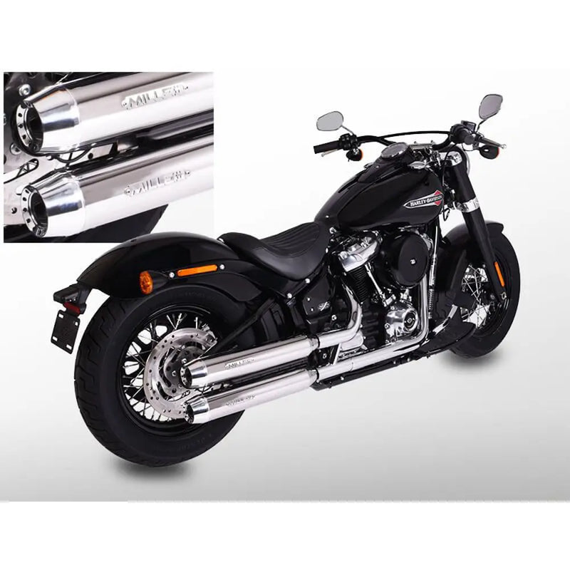 Miller Destiny Euro 5 Marmitte Slip-On per Harley