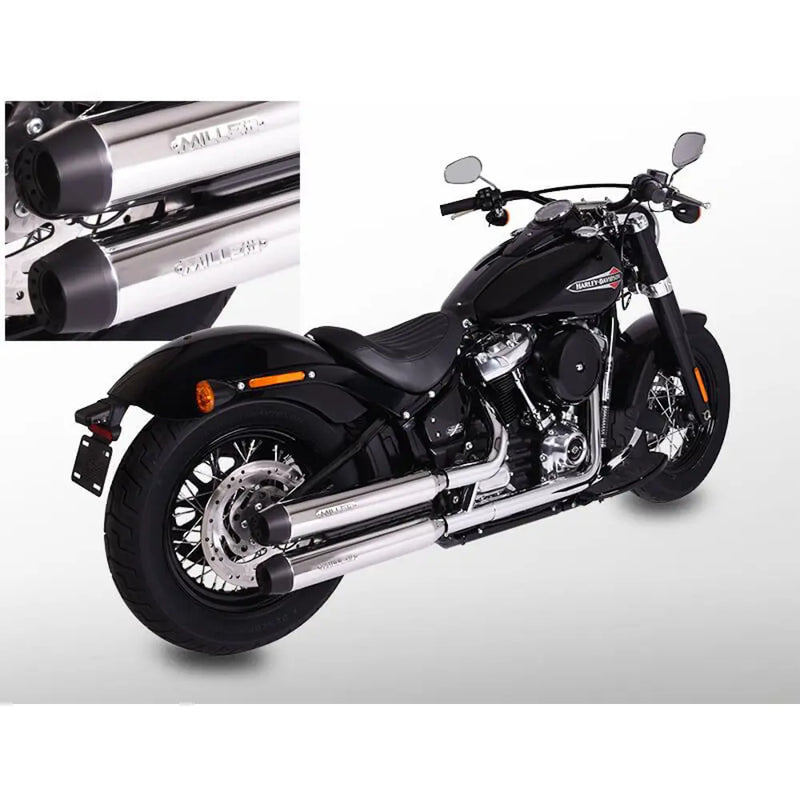 Miller Destiny Euro 5 Marmitte Slip-On per Harley