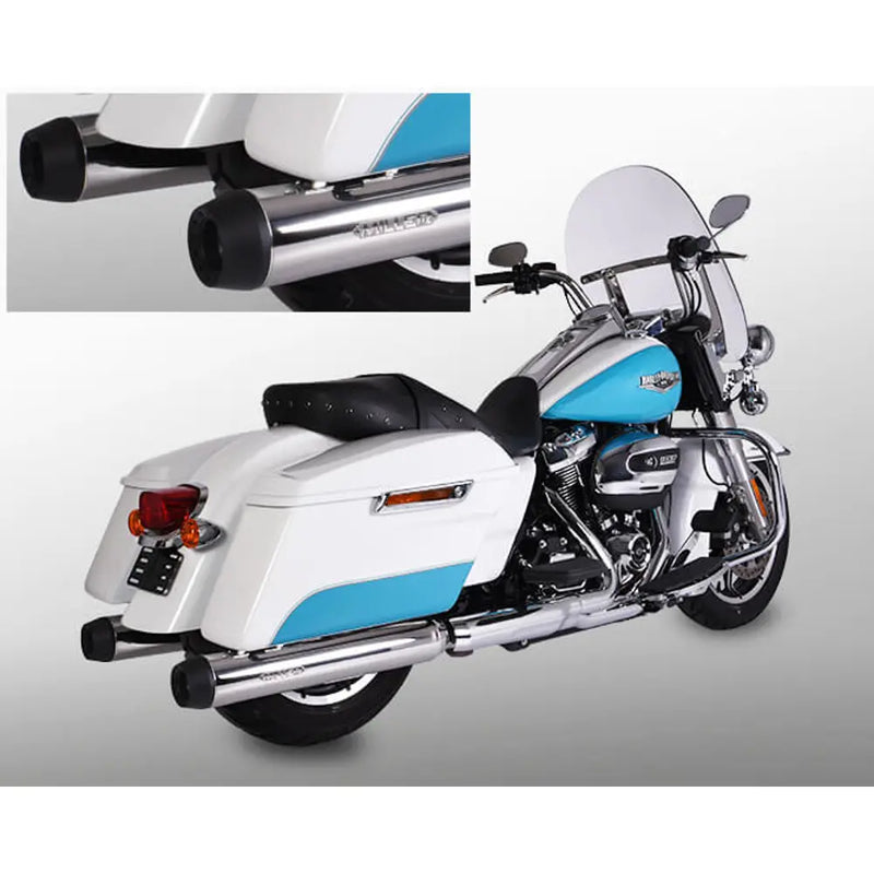 Miller Arlington Euro 4 Marmitte Slip-On per Harley