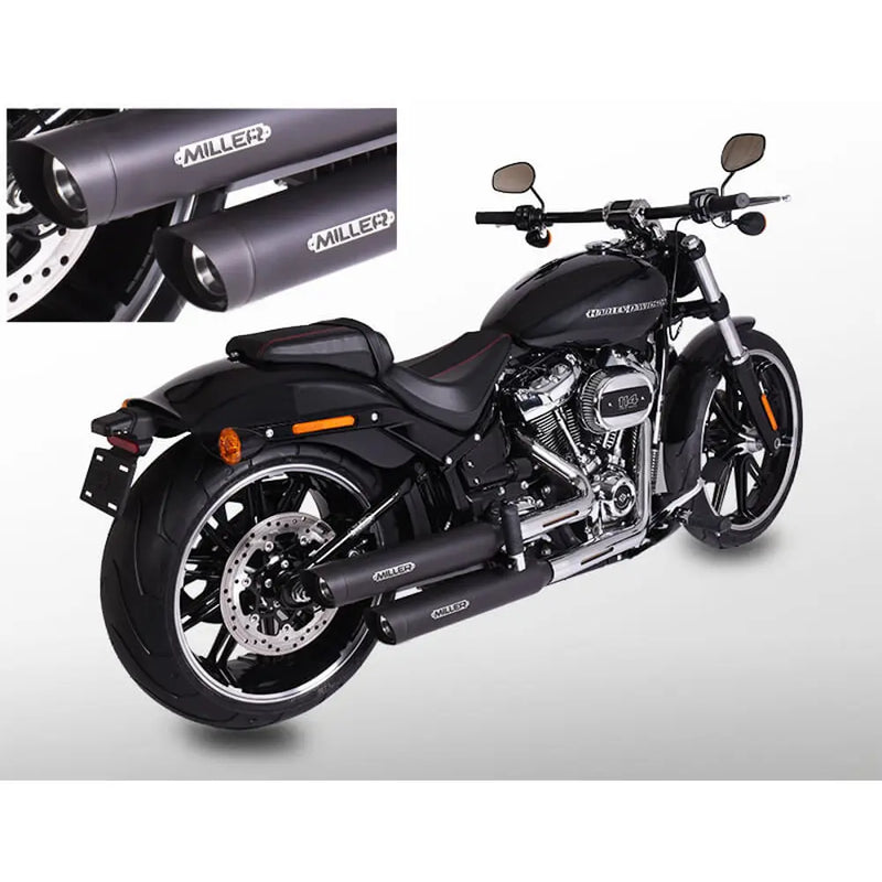 Miller Destiny Euro 5 Marmitte Slip-On per Harley