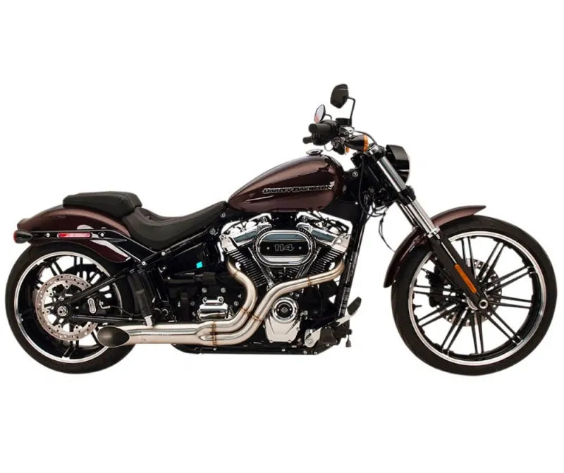 Sistema di scarico Kerker Bootlegger 2-into-1 per Harley