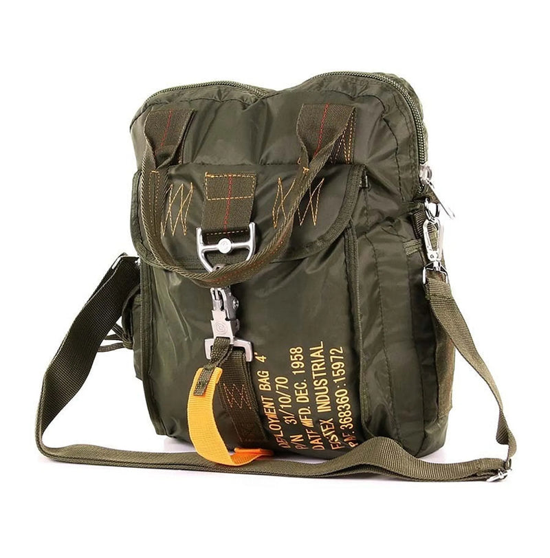 Borsa a tracolla Fostex Army Parachute verde