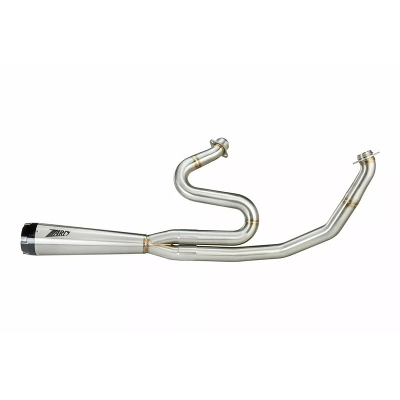 Sistema di scarico Zard 2-into-1 Euro 4/5 E5 per Harley