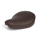 Fitzz Custom Motorcycle Solo Seat Brown / Small / 6 cm padding  - Customhoj