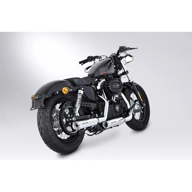 Miller Silverado Euro 2/3/4 Marmitte Slip-On per Harley