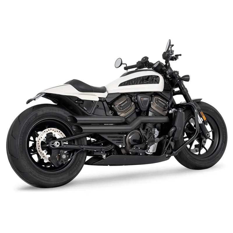 Freedom Performance Amendment Side Slash Exhaust for Harley 21-25 Sportster S RH1250S / Black  - Customhoj