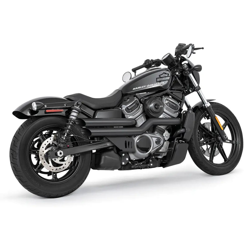Freedom Performance Amendment Side Slash Exhaust for Harley 22-25 Nightster RH975 / S / Black  - Customhoj