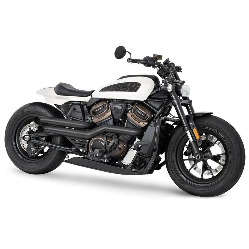 Freedom Performance Declaration Turn Outs Exhaust for Harley 21-25 Sportster S RH1250S / Black  - Customhoj
