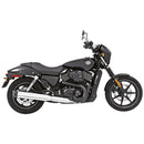Freedom Performance Liberty Slip-On Mufflers for Harley 14-20 XG500 / XG750 Street / Chrome with black end caps  - Customhoj