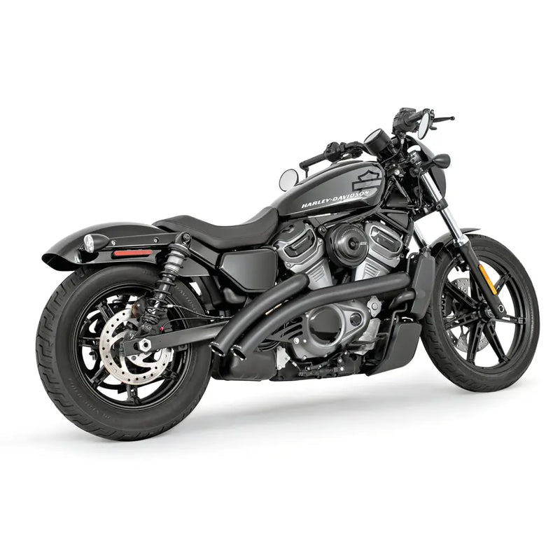 Freedom Performance Radical Radius Straight Star Exhaust for Harley 22-25 Nightster RH975 / S / Black / Sculpted Black  - Customhoj