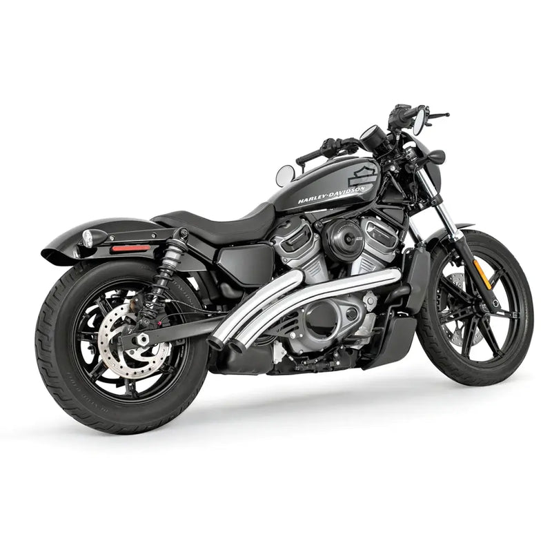 Freedom Performance Radical Radius Straight Star Exhaust for Harley 22-25 Nightster RH975 / S / Chrome / Black  - Customhoj