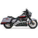 Freedom Performance Radical Radius Straight Star Exhaust for Harley 95-16 Touring / Chrome / Chrome  - Customhoj