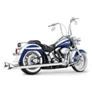 Freedom Performance Sharktail True Duals Exhaust for Harley 07-17 Softail (excl. Breakout / Rocker) / Chrome / 39"  - Customhoj