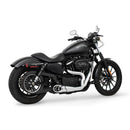 Freedom Performance Shorty Combat 2-into-1 Exhaust for Harley 04-22 XL Sportster / Chrome / Chrome  - Customhoj