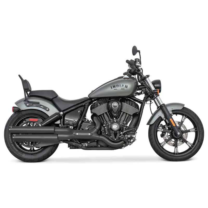 Freedom Performance Signature Slip-On Mufflers Black for Indian 22-24 Chief  - Customhoj