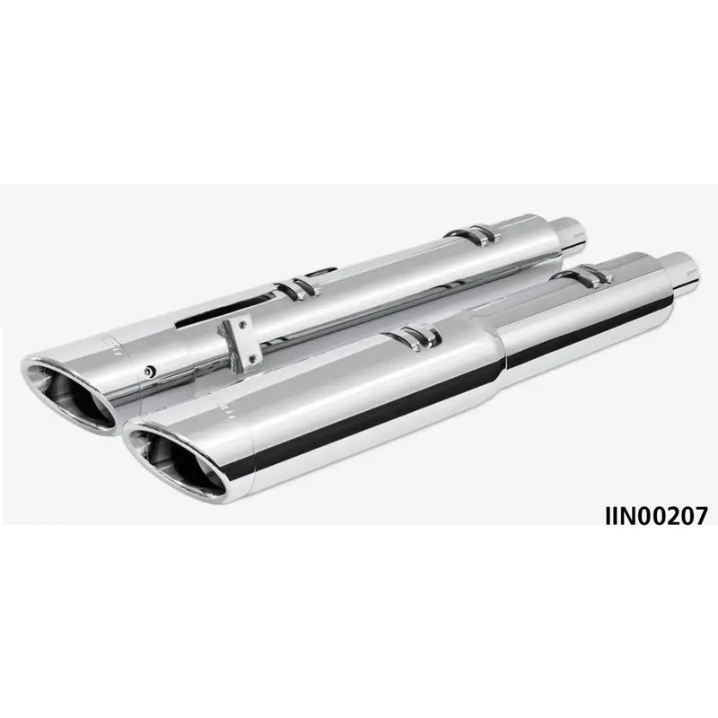 Freedom Performance Two Step 4.5" Slip-On Mufflers for Indian  - Customhoj