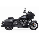 Freedom Performance Union 2-into-1 Exhaust for Indian 20-25 Challenger / Pursuit / Black / Straight Cut Sculpted Black  - Customhoj