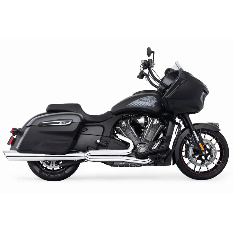 Freedom Performance Union Ghost Muffler for Indian 14-21 Chieftain / Chrome / Slash Cut Chrome  - Customhoj