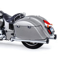 Freedom Performance Union Ghost Muffler for Indian 14-21 Chieftain / Chrome / Straight Cut Sculpted Black  - Customhoj