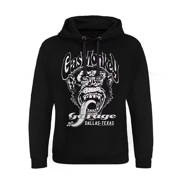 Gas Monkey Garage Dallas Texas Hoodie Black / S  - Customhoj