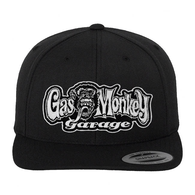 Gas Monkey Garage Snapback Cap Black  - Customhoj