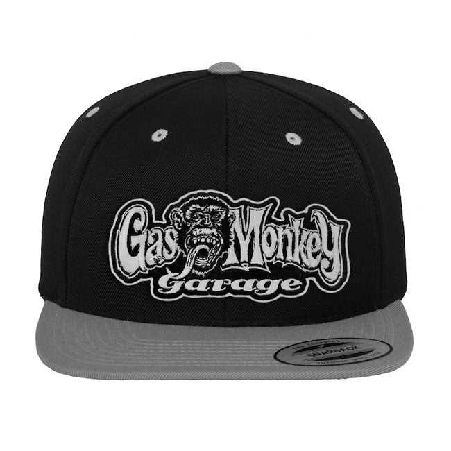 Gas Monkey Garage Snapback Cap Black/Grey  - Customhoj