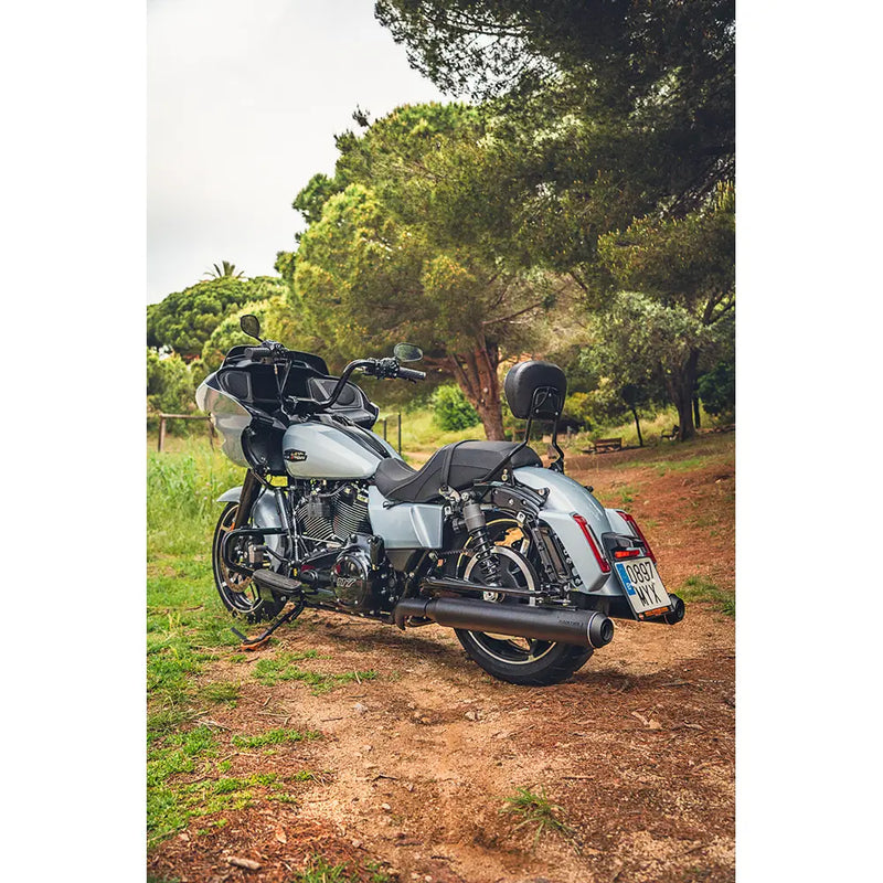 Silenziatori Slip-On Black Duck Bombardier EC Euro Approved per Harley
