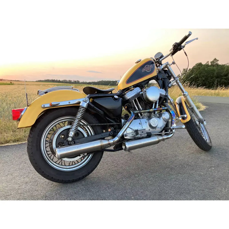Miller Silverado Euro 2/3/4 Marmitte Slip-On per Harley