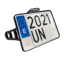 Heinz Bikes Side Mounted License Plate Holder for Harley 18-24 Softail (excl. FXBR/S & FXDR/S) / Spain (220mm wide x 160mm high)