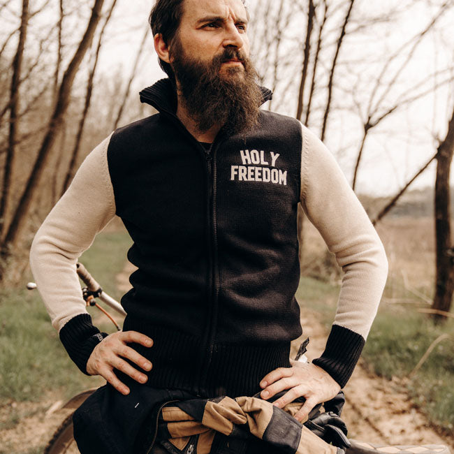 Holy Freedom Dirtrack Sweatshirt  - Customhoj