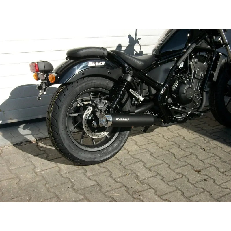 Miller Custom Euro 4/5 Silenziatore Slip-On per Honda