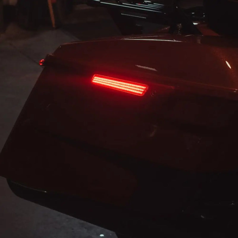 Custom Dynamics Luci LED a doppia intensità con chiusura a scatto per borse laterali Harley