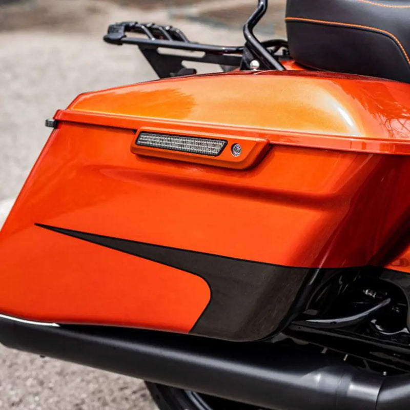 Custom Dynamics Luci LED a doppia intensità con chiusura a scatto per borse laterali Harley