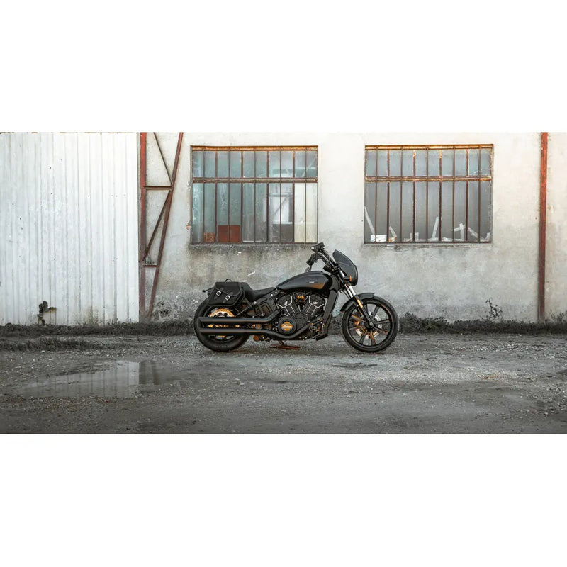 Longride Set di borse laterali per moto Heritage 23L Click-On