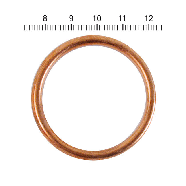 James Copper Crush Ring Exhaust Gasket for Harley 84-25 Big Twin  - Customhoj