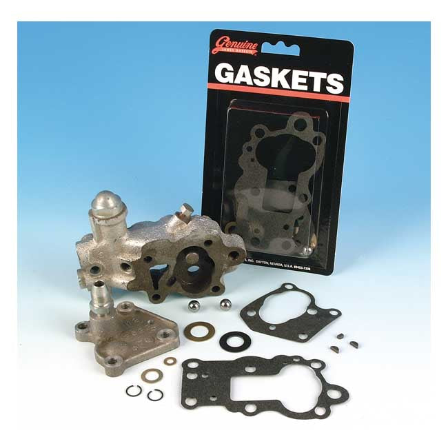 James Oil Pump Gasket & Seal Kit for Harley 48-67 All Big Twin (Paper gaskets)