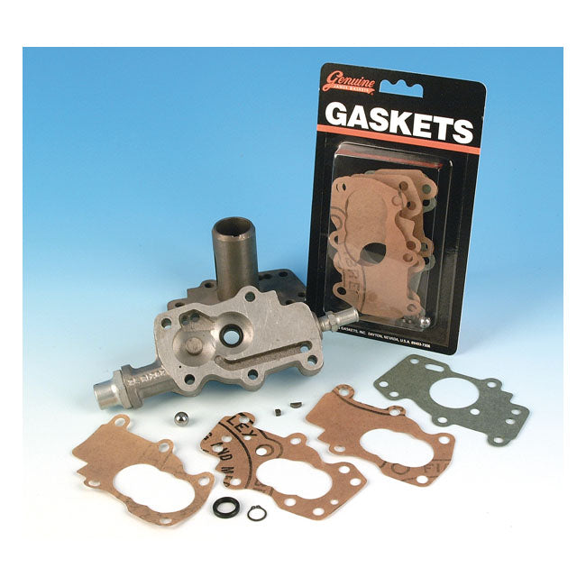 James Oil Pump Gasket & Seal Kit for Harley 52-76 Sportster K/KH/XL (Paper gaskets)