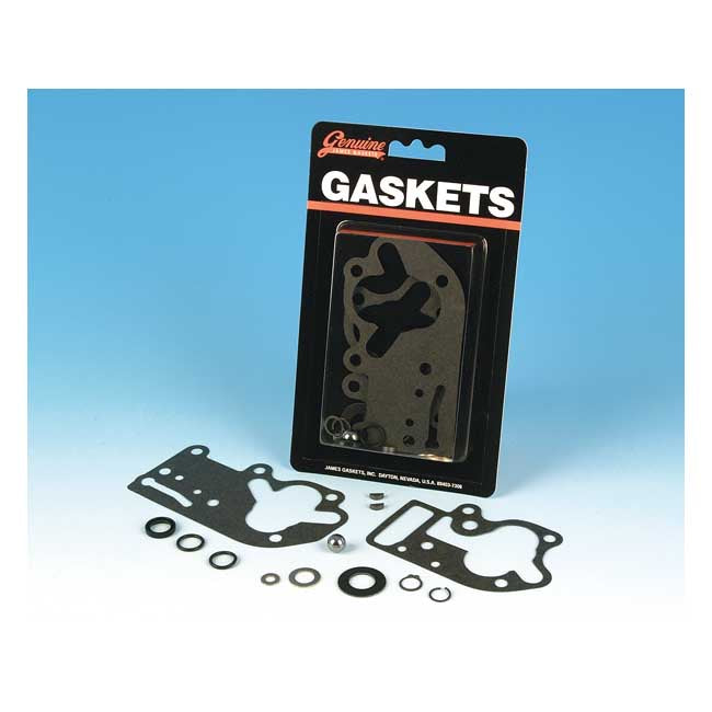James Oil Pump Gasket & Seal Kit for Harley 68-80 All Big Twin (Paper gaskets)