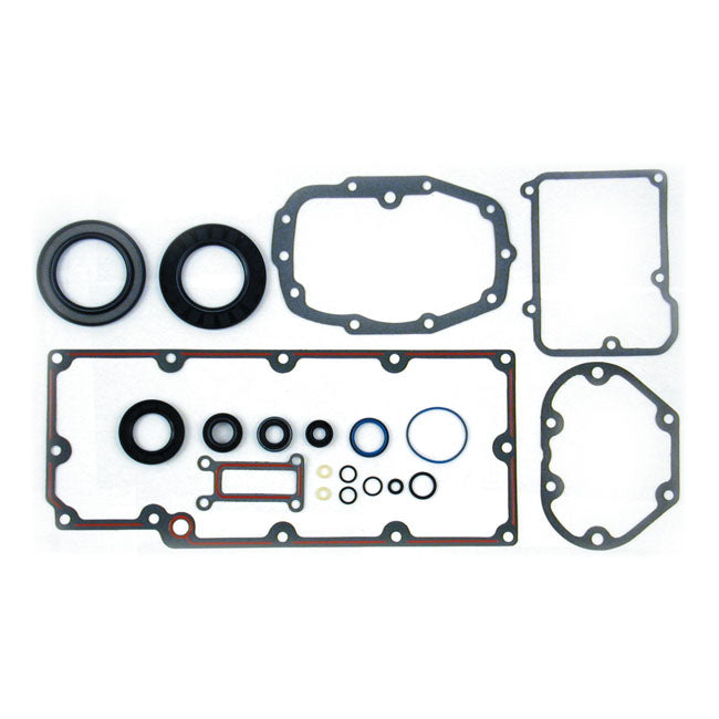 James Transmission Gasket & Seal Kit for Harley 93-98 FLH / FLT (5-speed with oil-pan) (Repl. 33031-93)