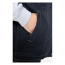 John Doe Motorcycle Vest Raw Blue Denim