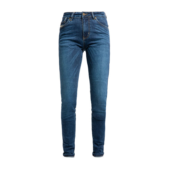 John Doe Protective Jeans Ladies Indigo / 26x30 John Doe Jane Mono XTM High Motorcycle Jeans Ladies Customhoj