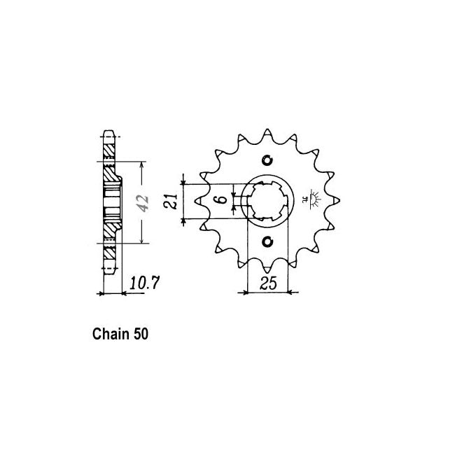 JT Sprockets Front Sprocket Honda CB500F 72 JT Front Sprocket for Honda Customhoj