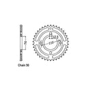 JT Sprockets Rear Sprocket Yamaha XS500D Alloy Wheel 78-79 JT Rear Sprocket for Yamaha Customhoj