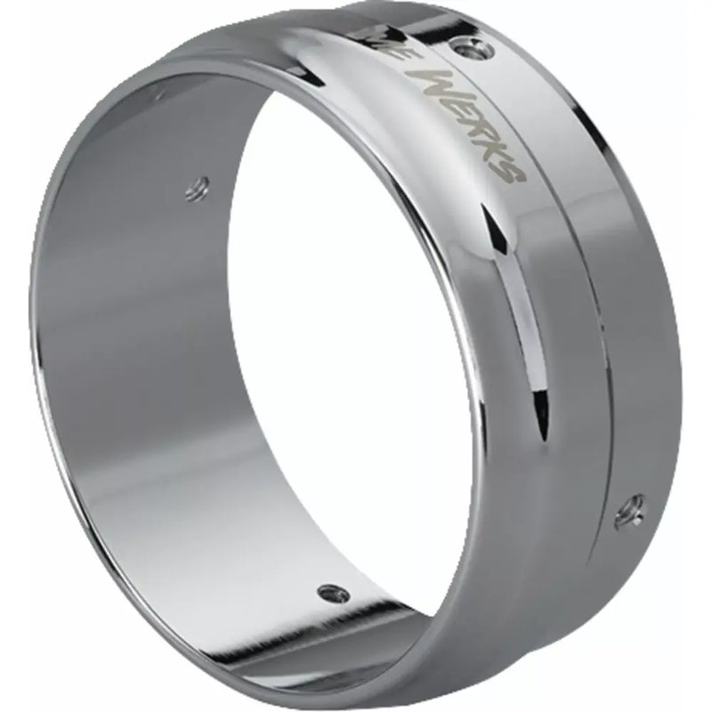 Khrome Werks 4.5" Muffler End Caps Chrome / Race  - Customhoj