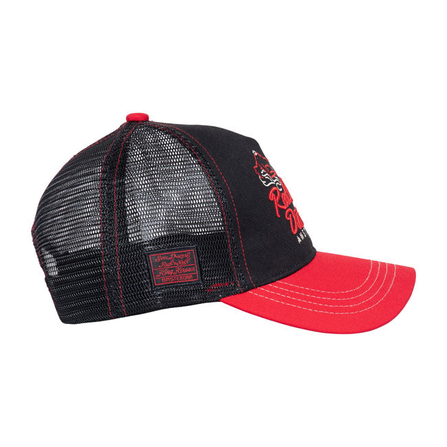 King Kerosin Red Light Trucker Cap