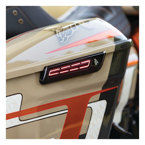 Kuryakyn Luci LED con chiusura a scatto per borse laterali Harley