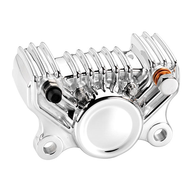 Kustom Tech Brake Caliper Polished Kustom Tech Super Freni 2-piston Brake Caliper Customhoj