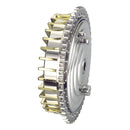 Kustom Tech Hydraulic Rear Drum Brake Kit Brass