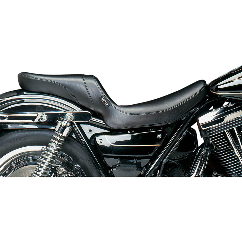 Le Pera Daytona 2-Up Seat for Harley 82-94 FXR / Black  - Customhoj